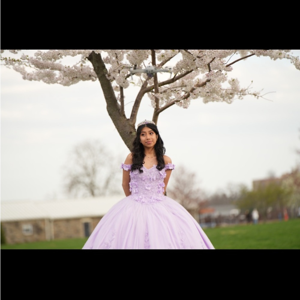 Lilac Quinceañera Dress